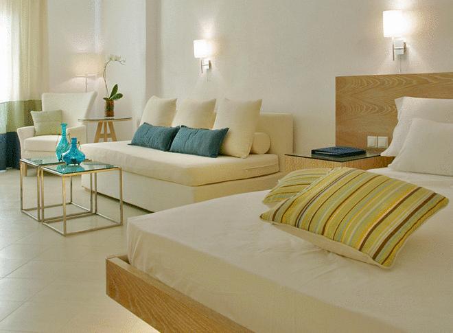 Petasos Beach Resort & Spa - Small Luxury Hotels Of The World Platys Gialos  Ruang foto