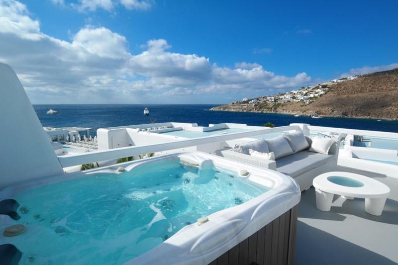 Petasos Beach Resort & Spa - Small Luxury Hotels Of The World Platys Gialos  Bagian luar foto