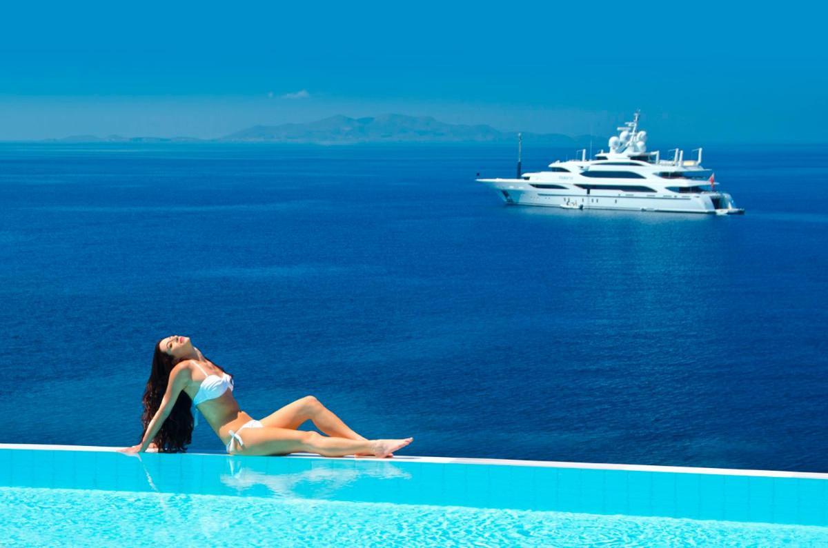 Petasos Beach Resort & Spa - Small Luxury Hotels Of The World Platys Gialos  Bagian luar foto